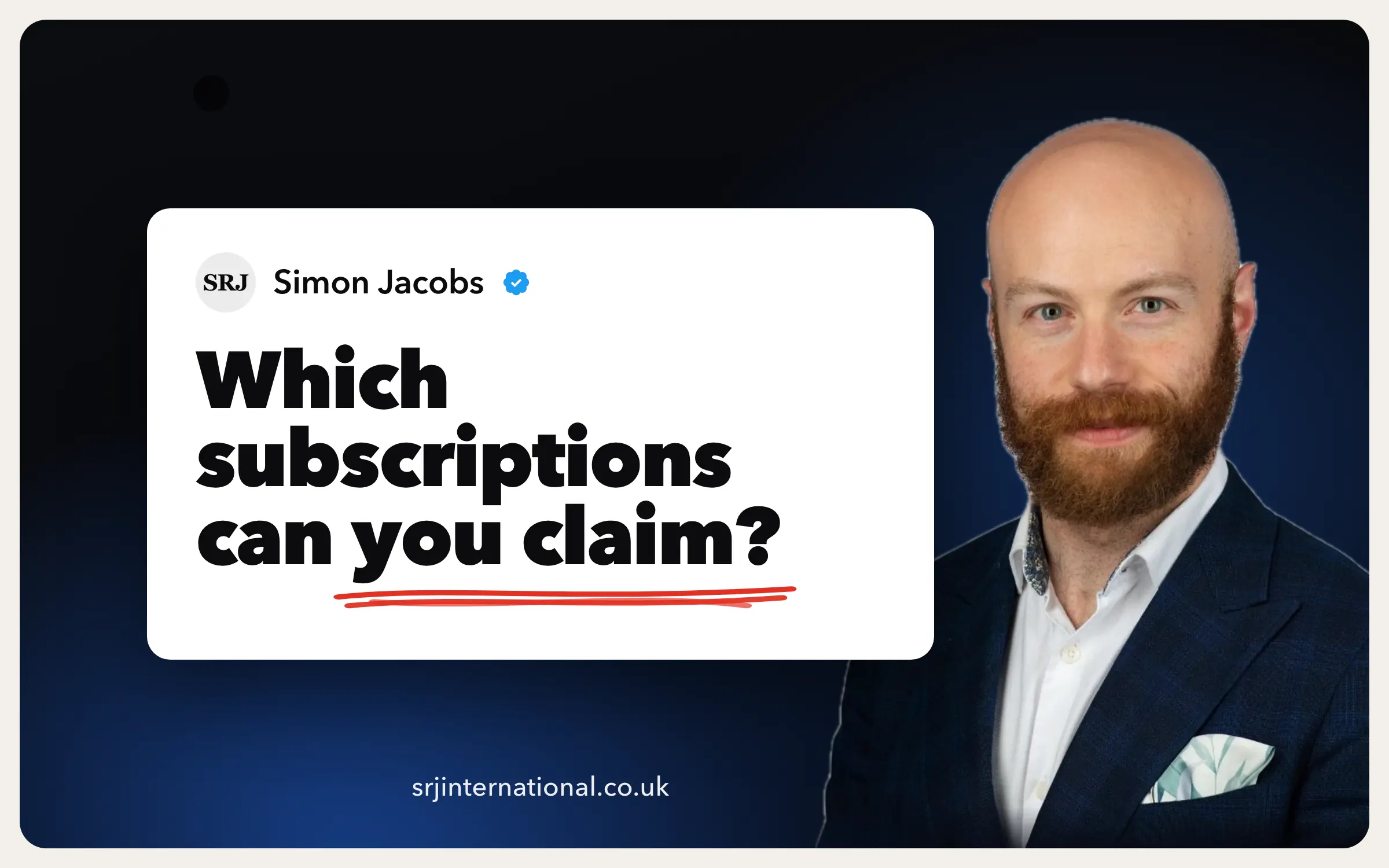 Netflix, Audible, YouTube Premium: which subscriptions can your agency claim?