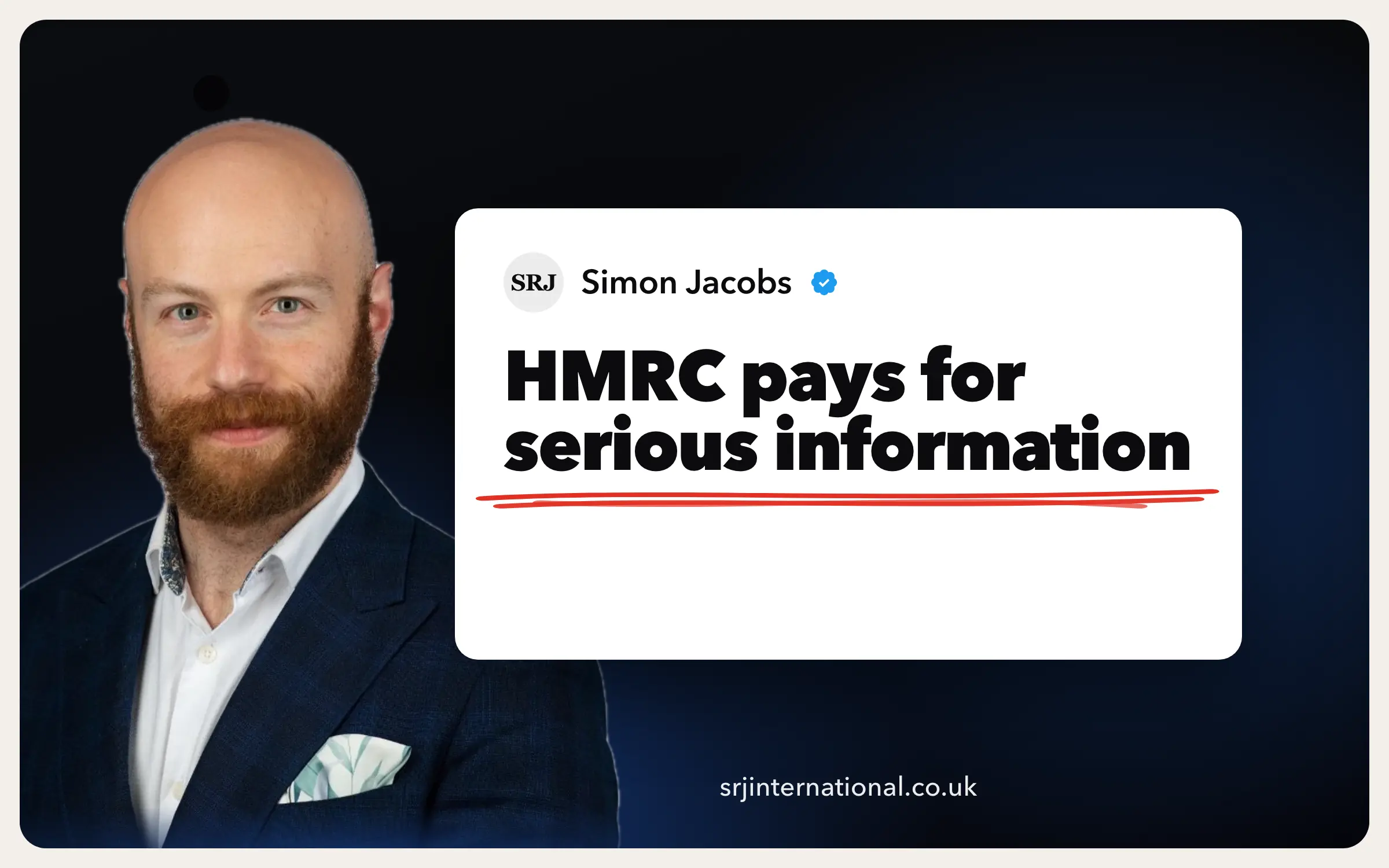 Does HMRC pay people for reporting serious tax evasion?