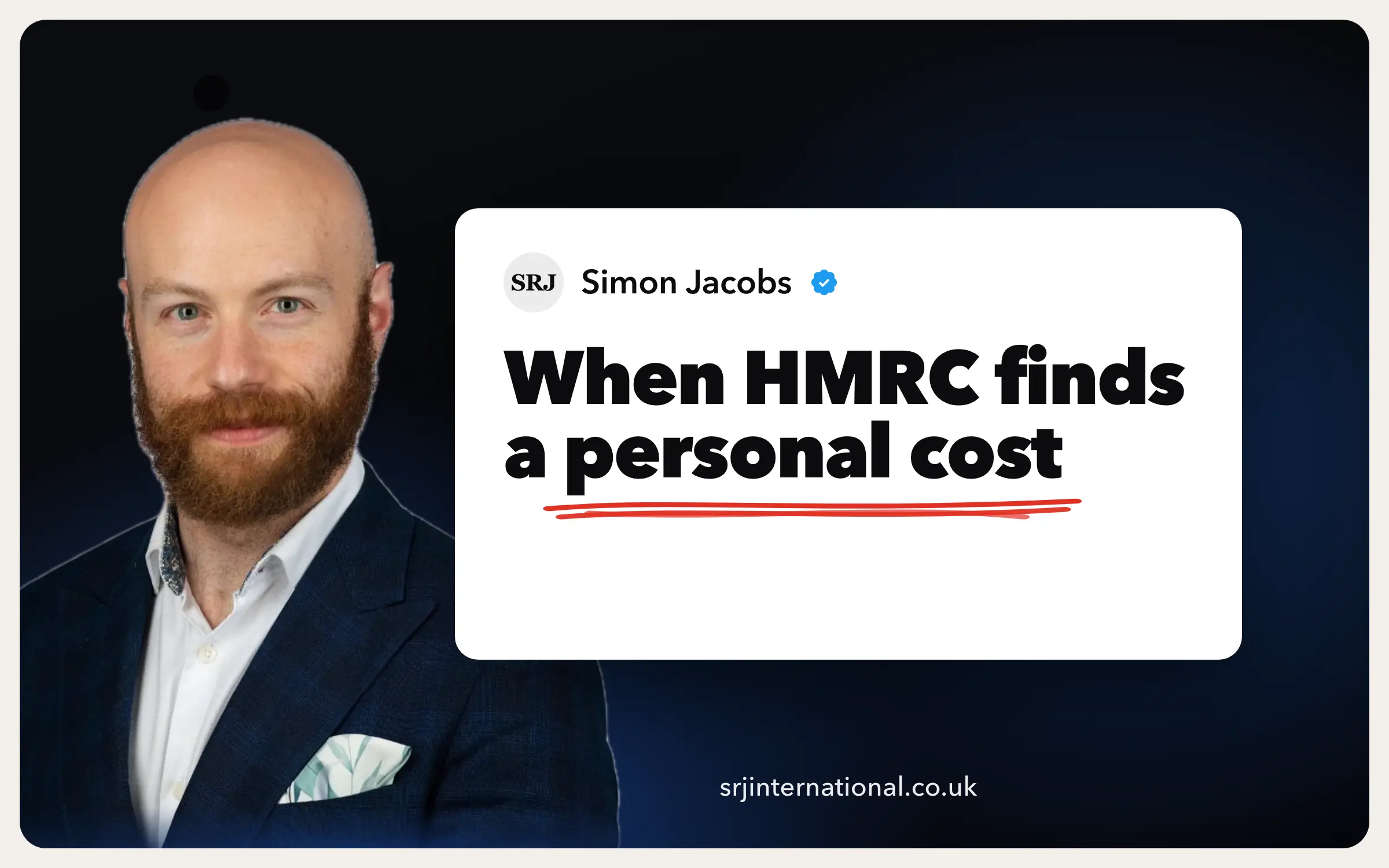 What happens if HMRC finds a personal cost in your agency's expenses?