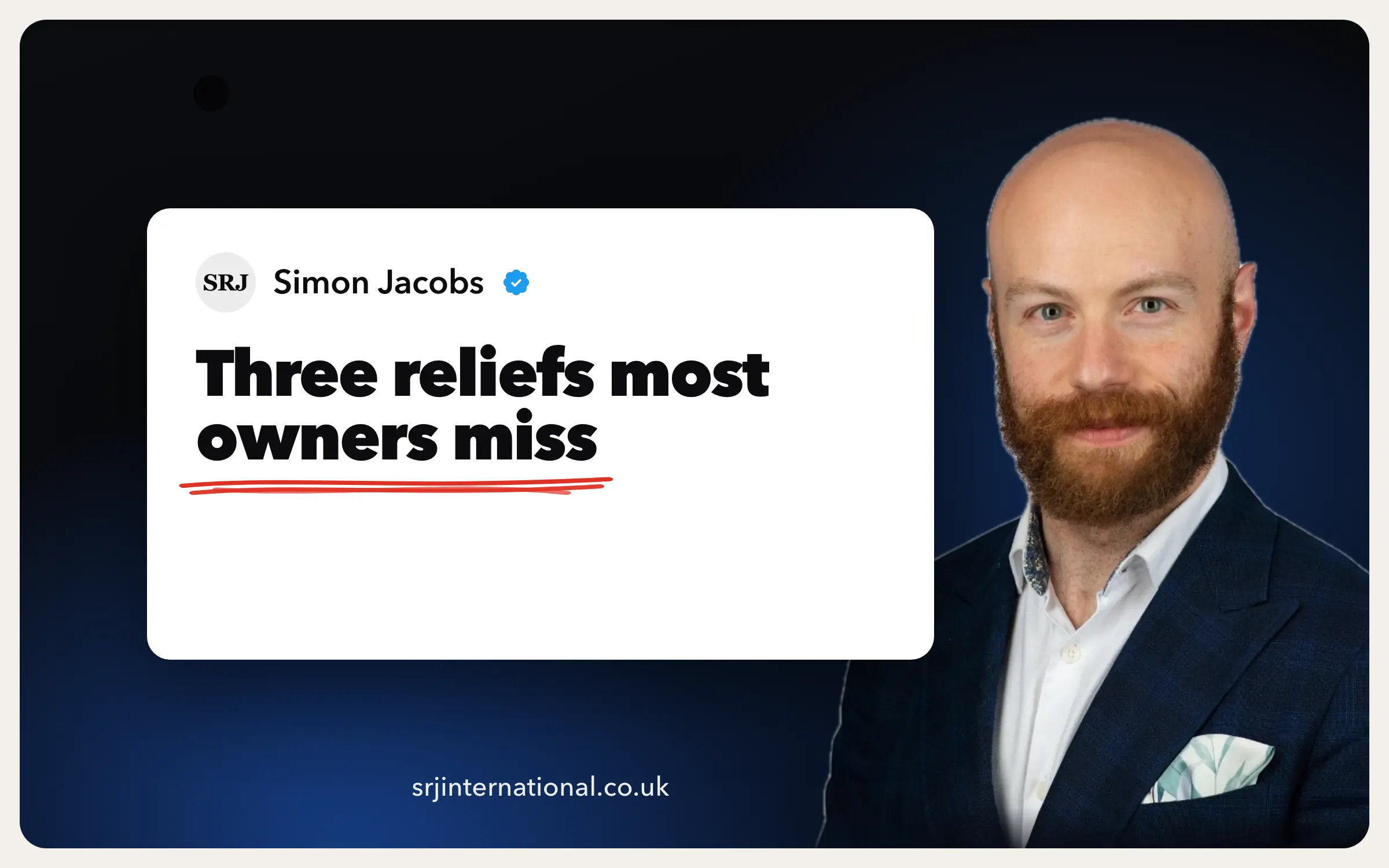 Three tax reliefs most marketing agency owners never look at