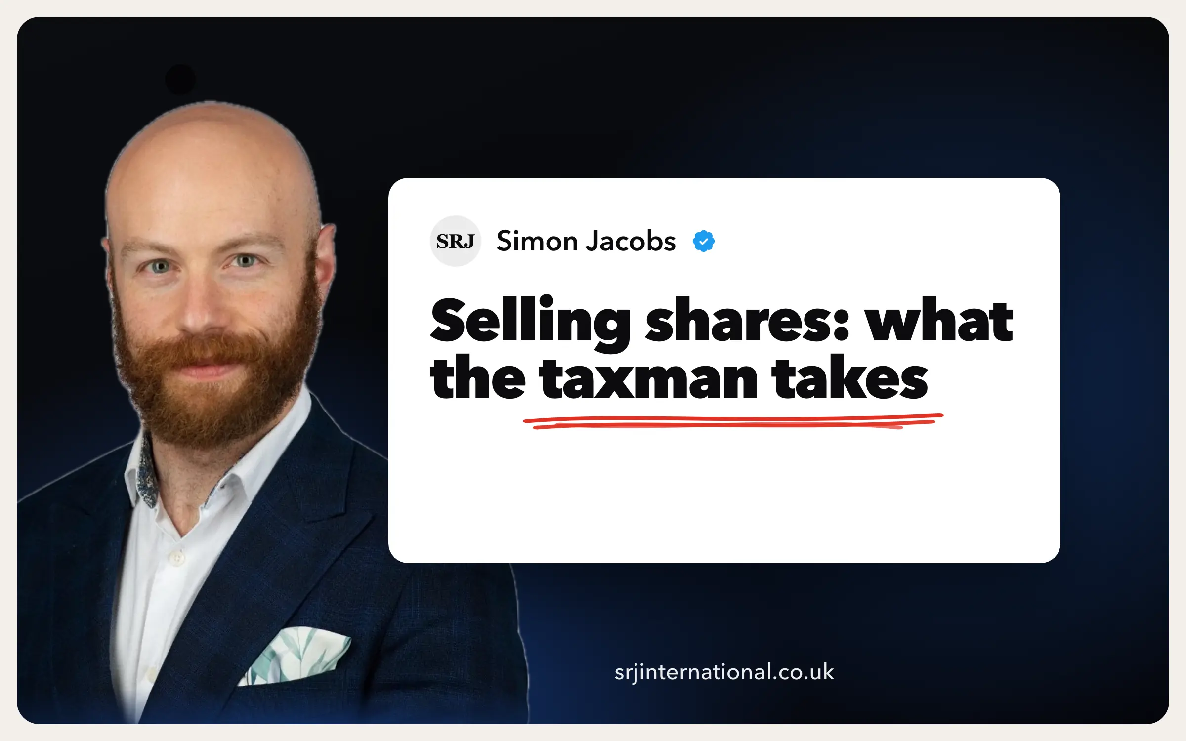 Selling stocks and shares as an agency owner: the tax, in plain English